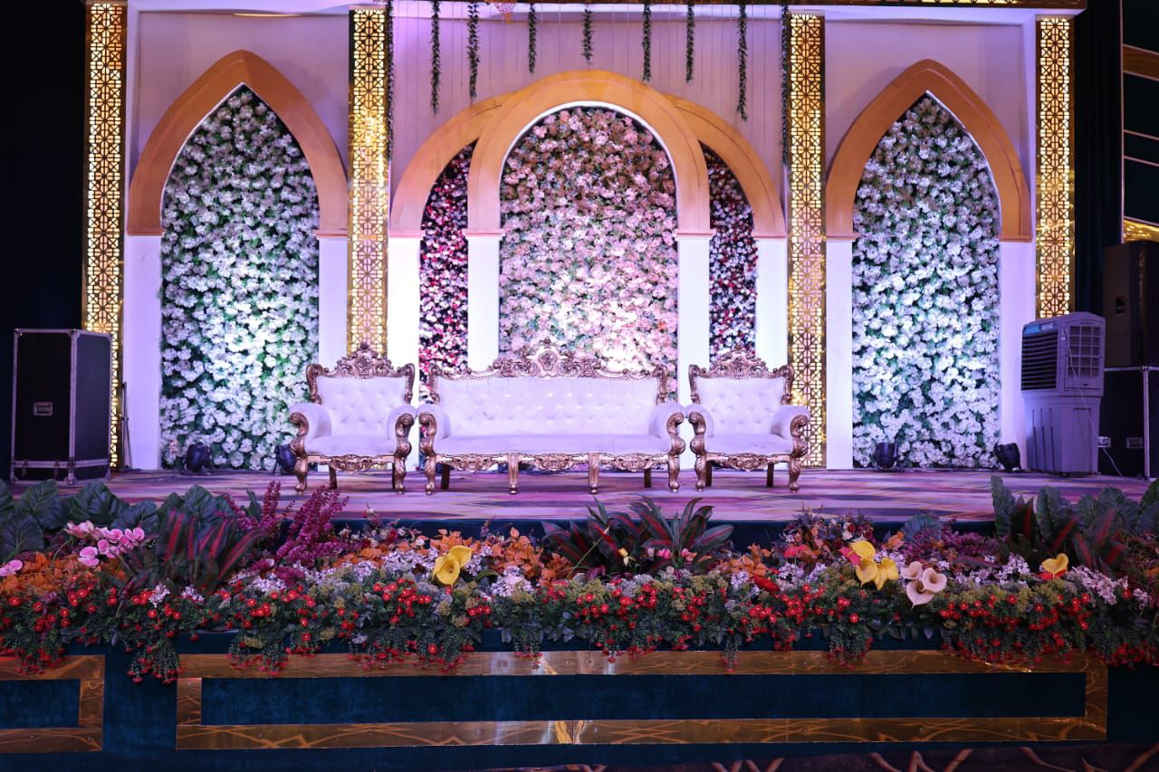 Wedding mandap decoration